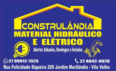 Construlândia Material Hidraulico e Elétrico